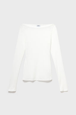 Лонгслив из трикотажа приталенного силуэта - Mollis фото 5