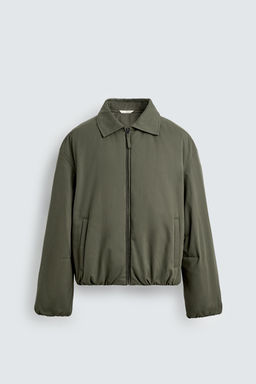 BOXY FIT TEXTURED JACKET