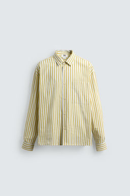 STRIPED SHIRT WITH POCKET - Zara фото 15