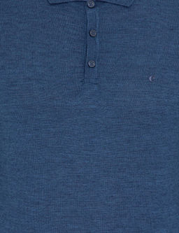 _ndigo Slim Fit Polo Yaka Basic Triko Kazak