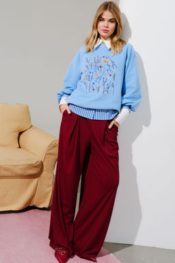 Брюки Lokka 1616 бордо