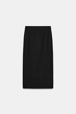 MIDI PENCIL SKIRT WITH VENT - Zara фото 6