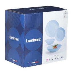 Набор столовый ЛИЛИ ЛАЙТ БЛЮ 16 предметов арт.Q6884 /Люминарк/ - Luminarc фото 6