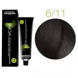 INOA 6.11 темный блондин пепельный интенсивный, 60 мл - Loreal professionnel фото 2