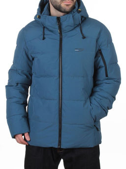 D6259 BLUE Куртка зимняя мужская (200 гр. холлофайбер)