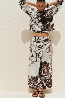FLORAL PRINTED TOP - Zara фото 6