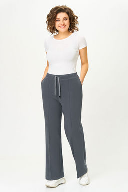 Блуза Swallow 803.2 черный+серебряный узор фото 442