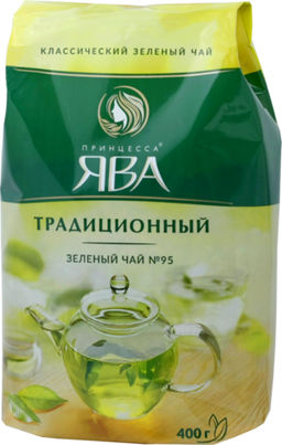 Принцесса Ява. Традиционный зеленый 400 гр. мягкая упаковка