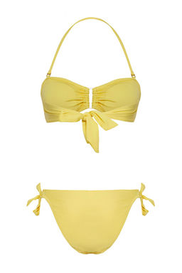 Ekru Straplez F?rf?rl? Regular Pretty Bikini Tak?m? TBESS25BT00021 - Trendyolmilla фото 11