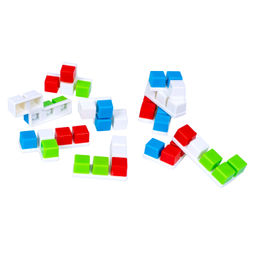 Игра настольная логическая БондиЛогика Bondibon IQ-КУБИКИ  фото 7