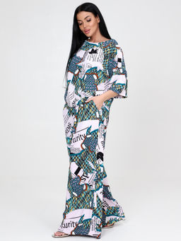 ЮЛИЯ-ЖК ЖЕНСКИЙ КОСТЮМ (Лиловый/бирюза) - А-дина фото 5