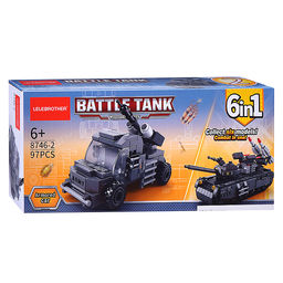 Конструктор "Бронеавтомобиль" (97 дет.) в коробке