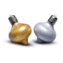 Набор новогодних украшений "Блестящий фонарик" (4шт х 10см)