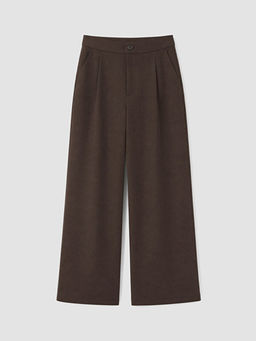 Loose Fit Kad?n Pileli Kuma? Pantolon