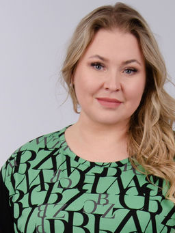 Туника "Иволга 2" буквы, трикотаж