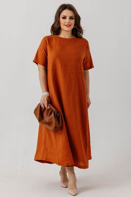 Платье 8808-6/01/Терракотовый