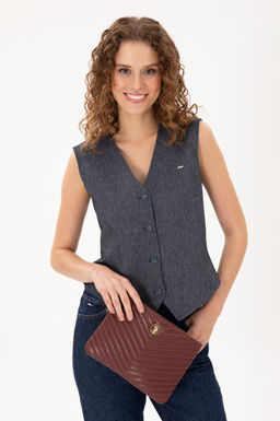 Женская бордовая сумочка Неожиданная скидка в корзине