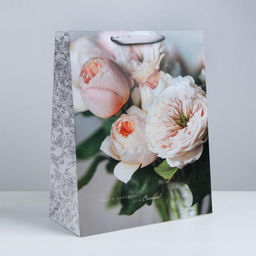 Пакет подарочный ламинированный, упаковка, Счастья, XL 40?49?19 см