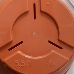 Горшок для цветов с поддоном «Альтернатива. Афина», 5.5 л, пластиковый, коричневый