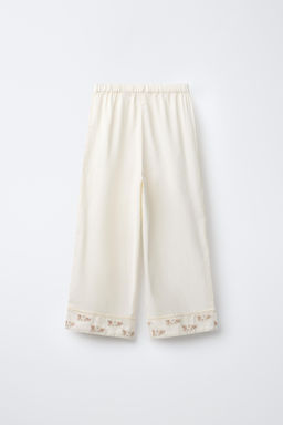 6-14 YEARS/ EMBROIDERED FLOWER PYJAMAS - Zara фото 15