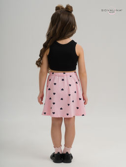 Костюм Мальвина КТ черный-черные сердечки - Sovalina фото 28