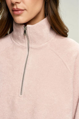 Анорак из плюша с начесом Pink