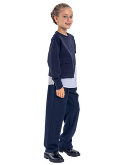 Школьный джемпер для девочки О76537 - Карамелли фото 3