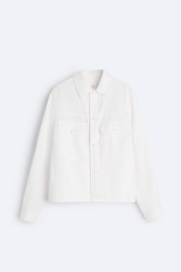 100% HEMP JACKET - Zara фото 7