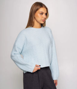 Джемпер #КТ6137, голубой - Dommod фото 2