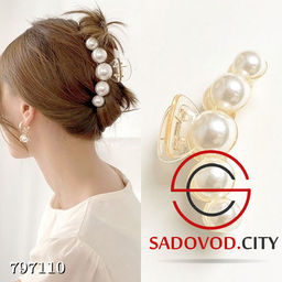 Крабик с большим жемчугом