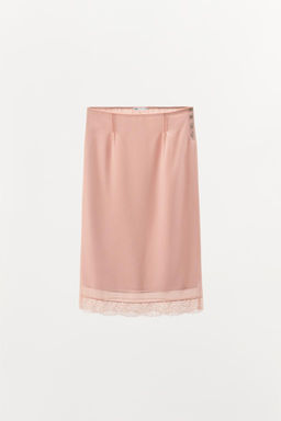 LACE MIDI SKIRT - Zara фото 5