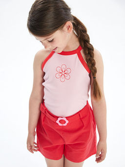 Halter Yaka Nak??l? K?z ?ocuk Atlet