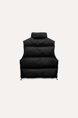 WATER-REPELLENT WINDPROOF PUFFER GILET - Zara фото 4