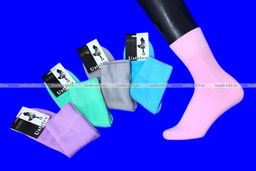 Цена за 5 пар. 5 ПАР - ЮстаТекс носки женские внутри махра хлопок арт. 2с3