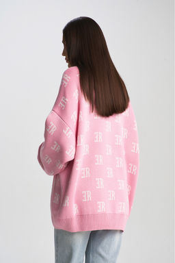 Джемпер Cotton Jacquard Pink