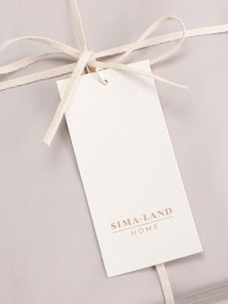 Простыня евро SL Home Steel, 235260 см, сатин 300ТС, хлопок 100% - Sima-land home фото 6