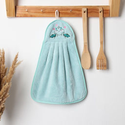 Салфетка декоративная Доляна Дракоша 25х34 см, 280 г/м2, микрофибра, 100% п/э