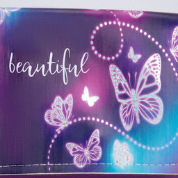 Сумка детская Beautiful на клапане, цвет фиолетовый - NAZAMOK KIDS фото 3