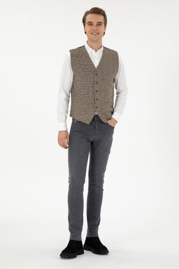 Мужской вязаный кардиган антрацитового цвета Неожиданная скидка в корзине - U.s. polo assn фото 4