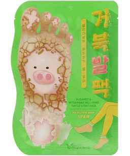 Elizavecca Witch Piggy Hell Pore Turtles Foot Pack, 40g - Отшелушивающие пилинг-носочки