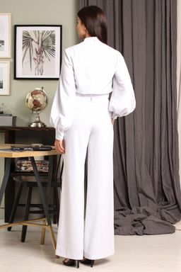 Блуза AURA 2013-164 белый  фото 2