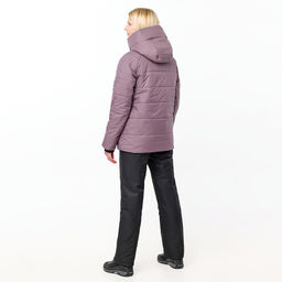 RODOS Утеплённый костюм женский зима М-289 Бежевый/Чёрный  фото 86