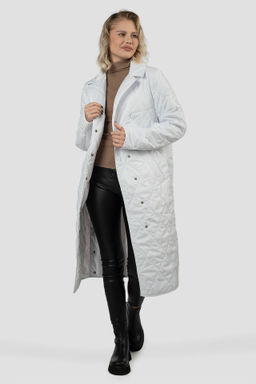 01-12086 Пальто женское демисезонное (пояс) - El podio фото 3