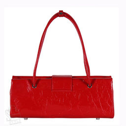 Сумка женская кожаная 3287Q red Polina&Eiterou  фото 4