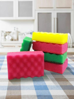 BIG CITY губки кухонные с волнистой поверхностью Максима 100*70*30 (5+1шт)