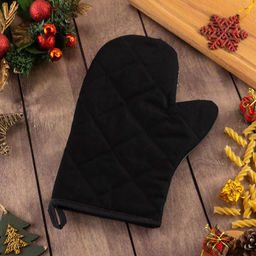 Варежка-прихватка Зима время чудес 20х28см, саржа, 100% х/л, ватин 250г/м2 - Этель фото 3