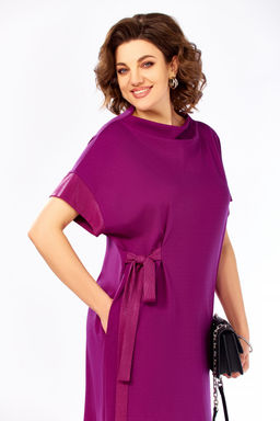 Платье Olga Style С1005 фуксия  фото 3