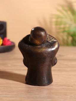 Сувенир «Монах», 5×4×8 см, бронза