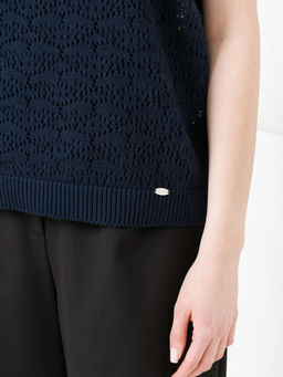 Блузка вязаная