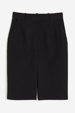 Falda de tubo en punto